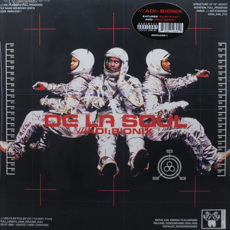 DE LA SOUL 'AOI: Bionix' Vinyl 2LP (2001 Hip Hop)