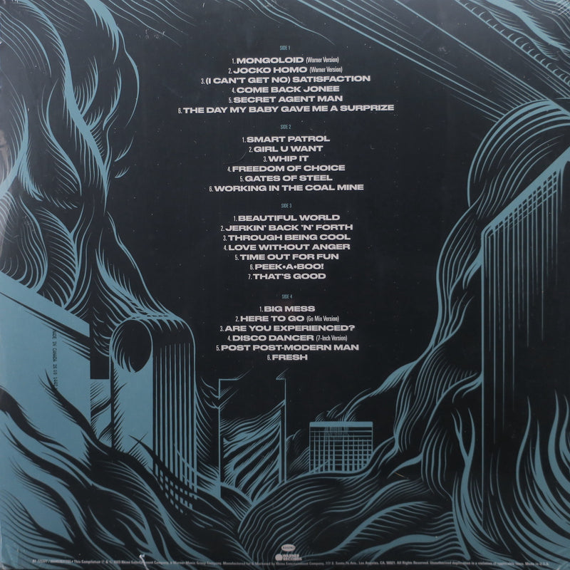 DEVO '50 Years Of De-Evolution 1973-2023' RED/BLUE Vinyl 2LP