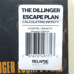 DILLINGER ESCAPE PLAN 'Calculating Infinity' ORANGE Vinyl LP