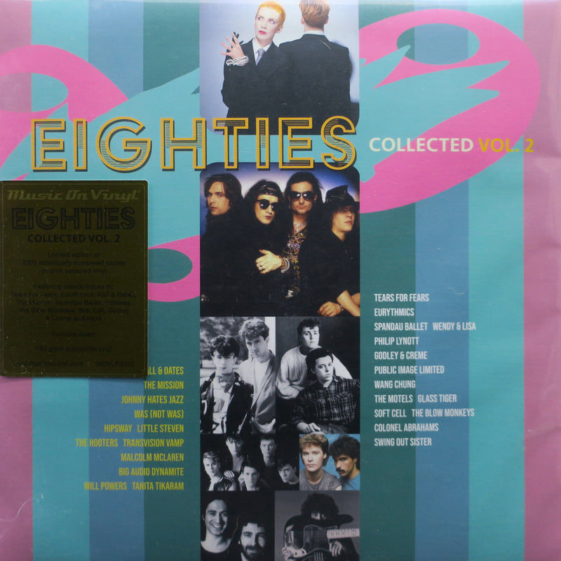 VARIOUS 'Eighties Collected 2' 180g PINK Vinyl 2LP (Tears For Fears Eurythmics PIL Spandau Ballet )