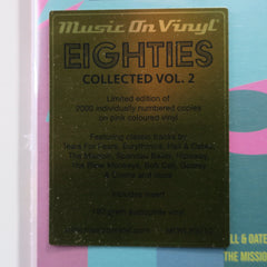 VARIOUS 'Eighties Collected 2' 180g PINK Vinyl 2LP (Tears For Fears Eurythmics PIL Spandau Ballet )