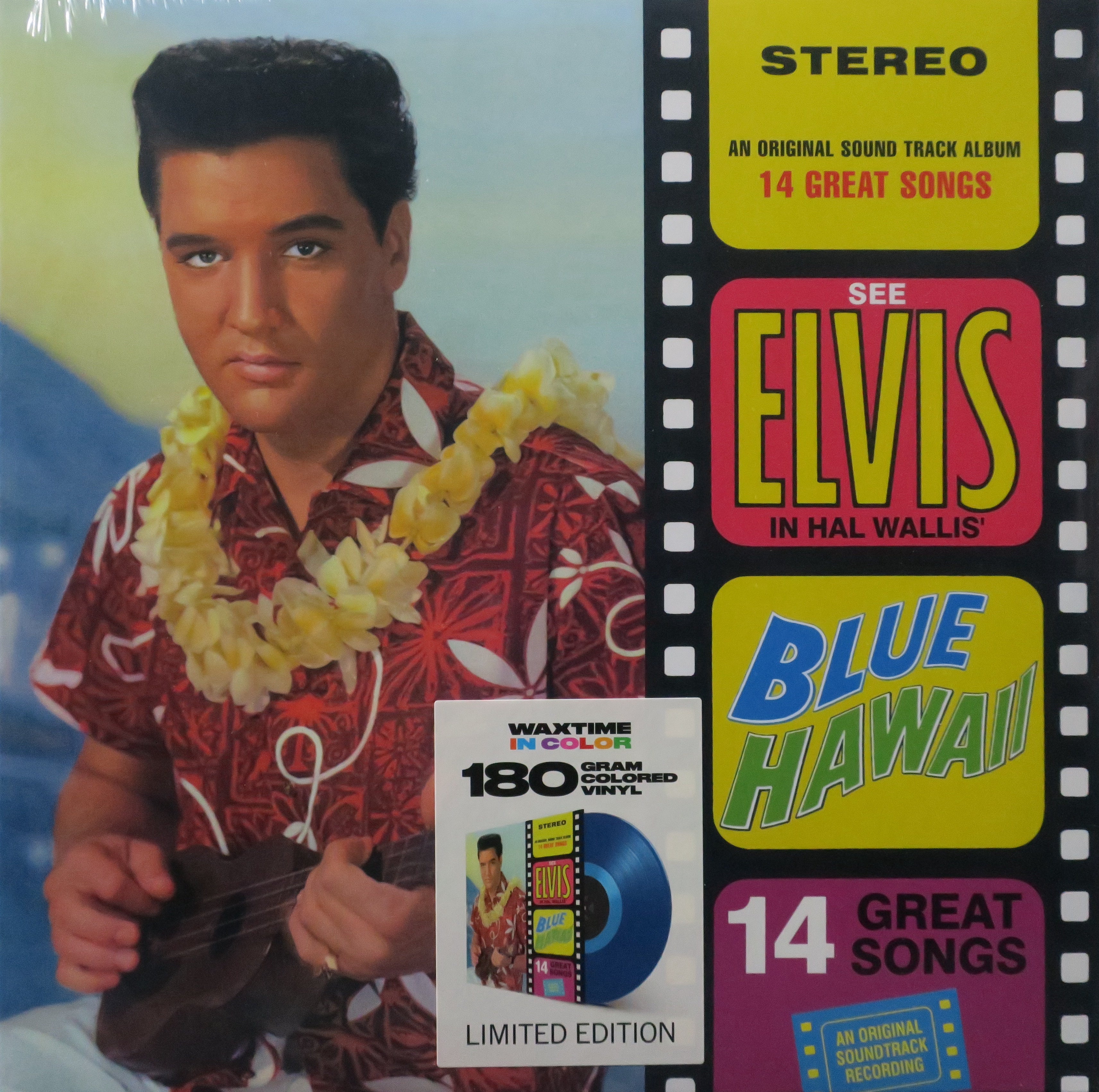 ELVIS PRESLEY 'Blue Hawaii ' 180g BLUE Vinyl LP – GOLDMINE RECORDS