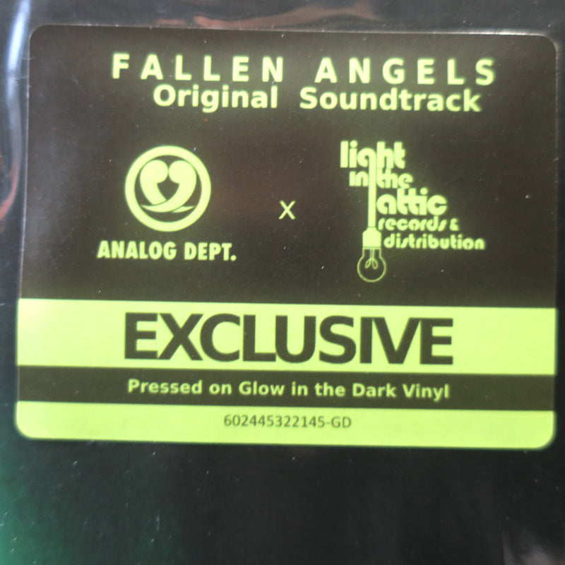'FALLEN ANGELS' Soundtrack (Wong Kar Wai) GLOW-IN-THE-DARK Vinyl LP