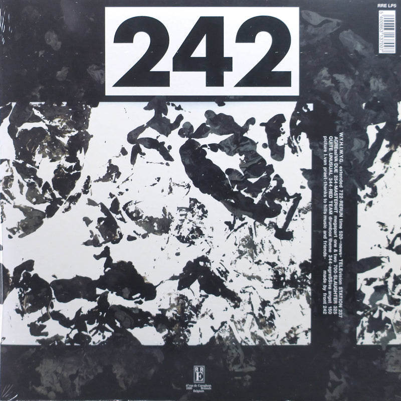 FRONT 242 'Official Version' Vinyl LP (1987 Industrial/EBM)