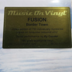 FUSION 'Border Town' 180g TURQUOISE Vinyl LP (1969 Blues Rock)