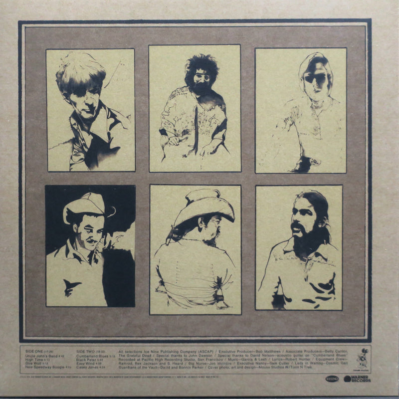 GRATEFUL DEAD 'Workingman's Dead' 50th Anniversary Remastered 180g Vinyl LP