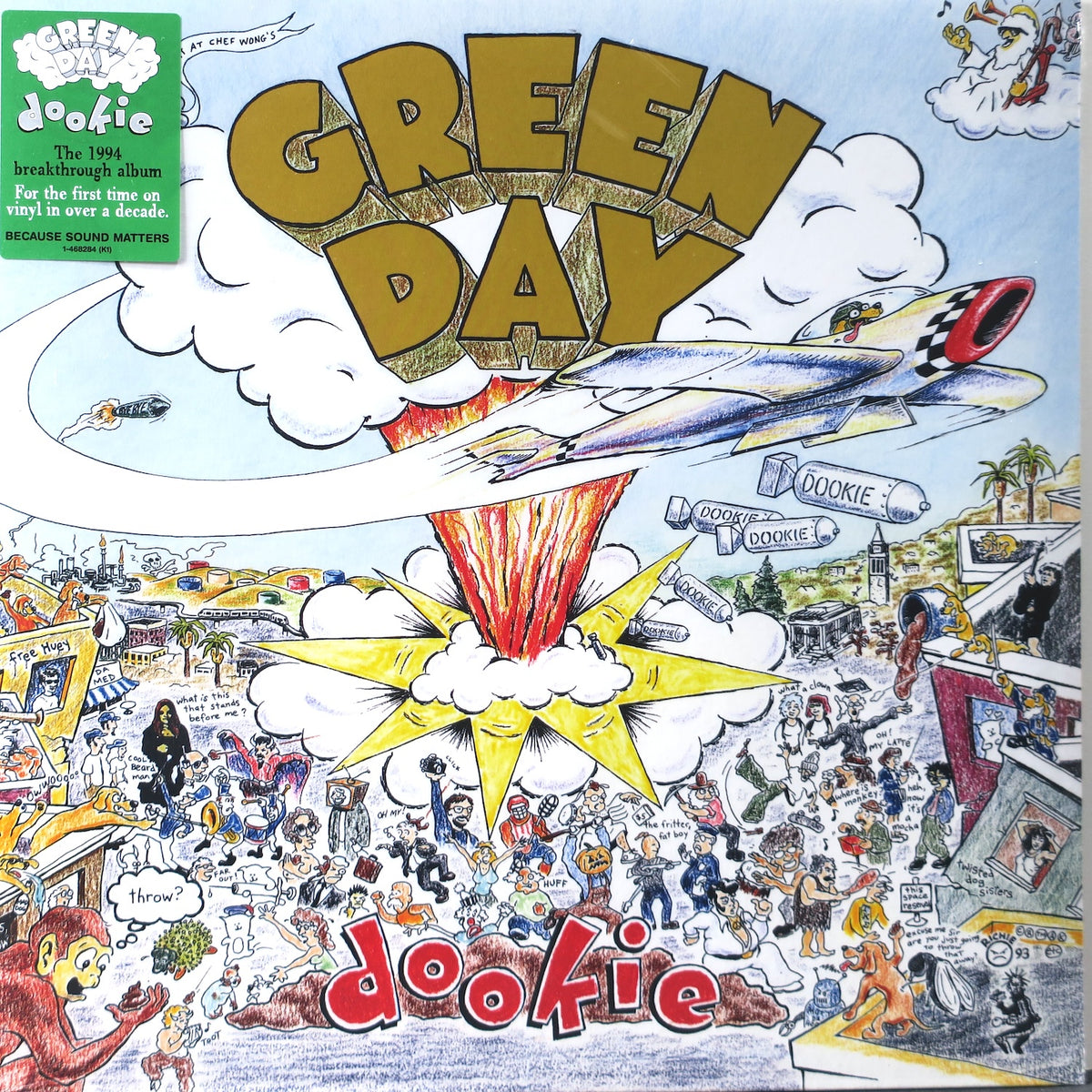 GREEN DAY 'Dookie' Vinyl LP GOLDMINE RECORDS