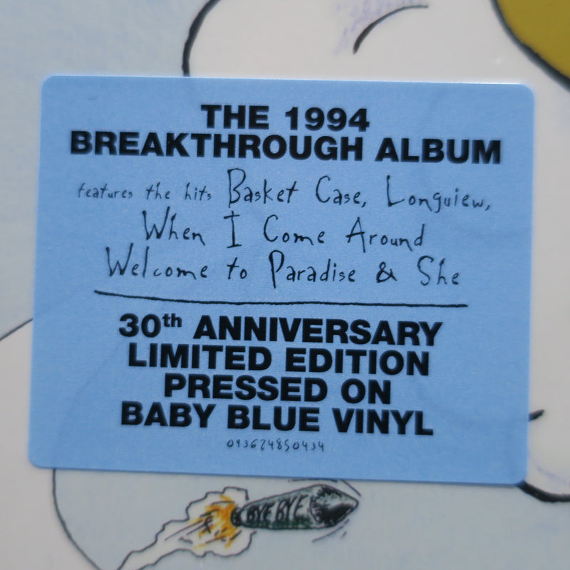 GREEN DAY 'Dookie' 30th Anniversary BLUE Vinyl LP