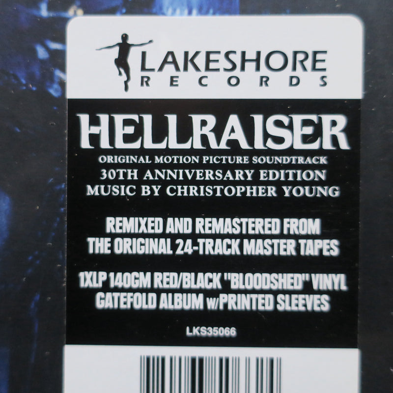 'HELLRASIER' Soundtrack 30th Anniversary RED/BLACK Vinyl LP
