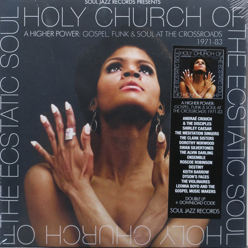 VARIOUS 'Holy Church Of The Ecstatic Soul - A Higher Power: Gospel, Funk & Soul at the Crossroads 1971-83 Vinyl LP