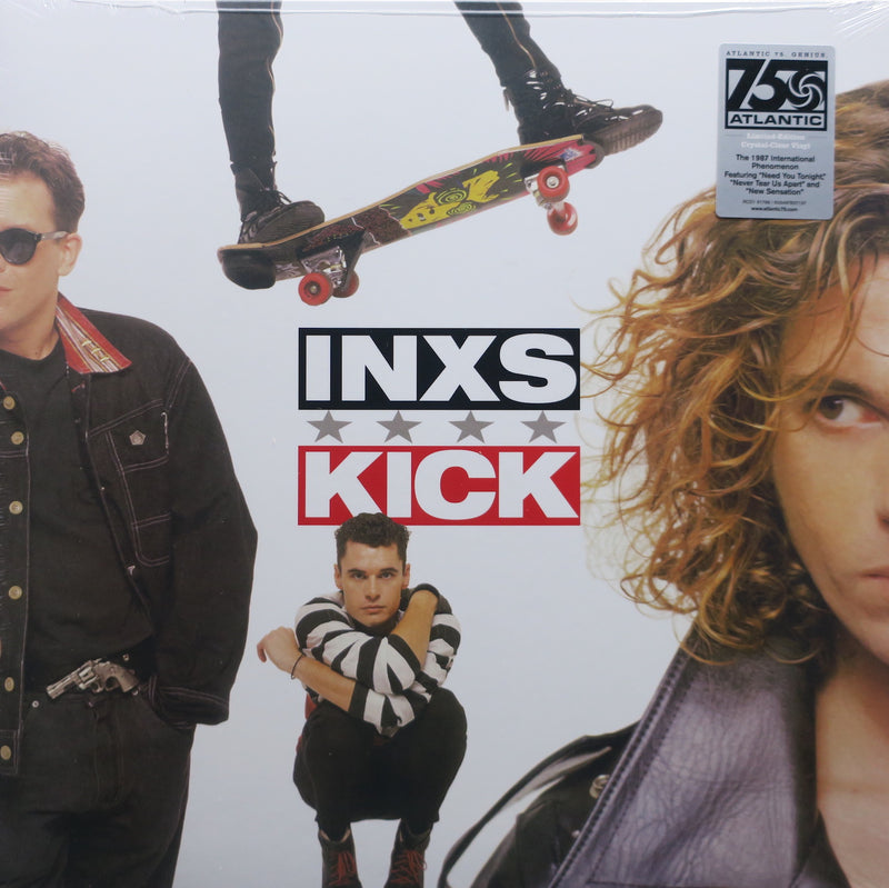 INXS 'Kick' CLEAR Vinyl LP