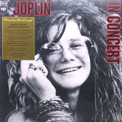 JANIS JOPLIN 'Joplin In Concert' 180g RED Vinyl 2LP