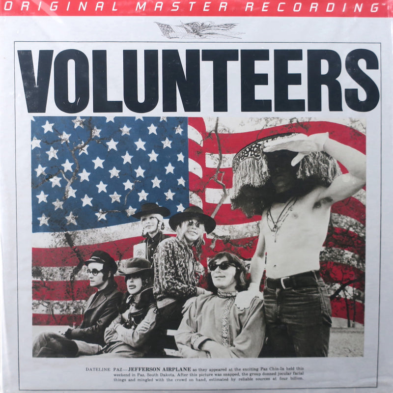 JEFFERSON AIRPLANE 'Volunteers' MFSL 45rpm 180g Vinyl 2LP
