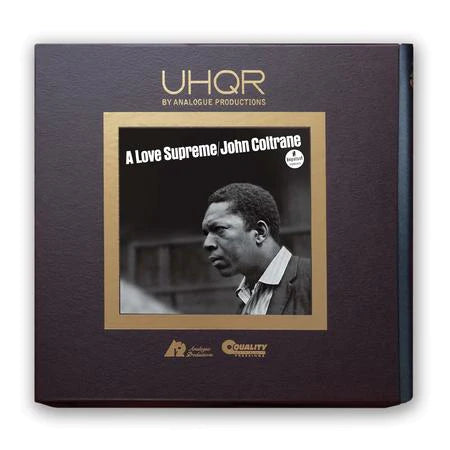 JOHN COLTRANE 'A Love Supreme' Analogue Productions UHQR 45rpm 200g CLEAR Vinyl 2LP Box