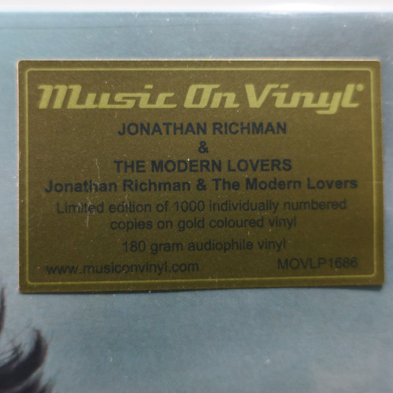 JONATHAN RICHMAN & THE MODERN LOVERS s/t 180g GOLD Vinyl LP
