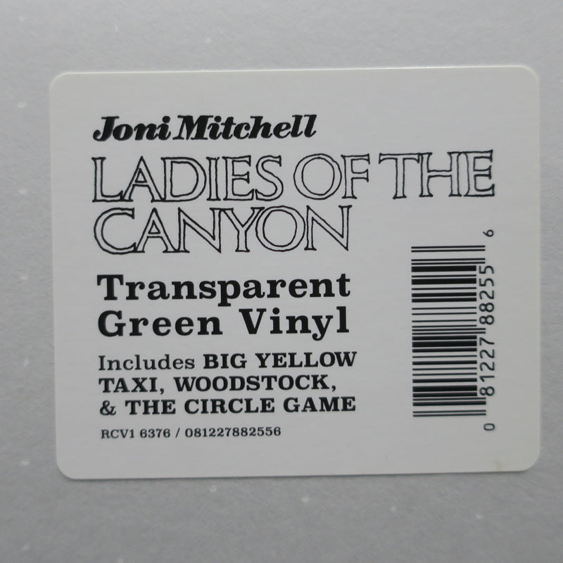 JONI MITCHELL 'Ladies Of The Canyon' GREEN Vinyl LP