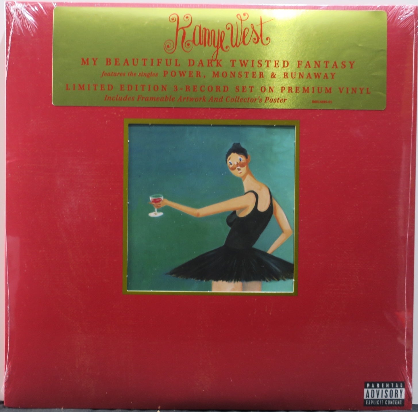 My Beautiful Dark Twisted Fantasyカニエウエスト Quadro Kanye West