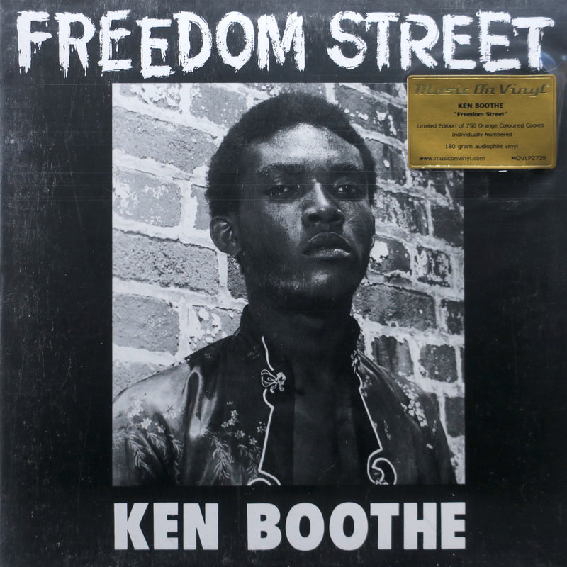 KEN BOOTHE 'Freedom Street' 180g ORANGE Vinyl LP (1970 Reggae)