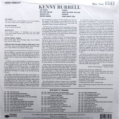 KENNY BURRELL s/t BLUE NOTE TONE POET 180g Vinyl LP