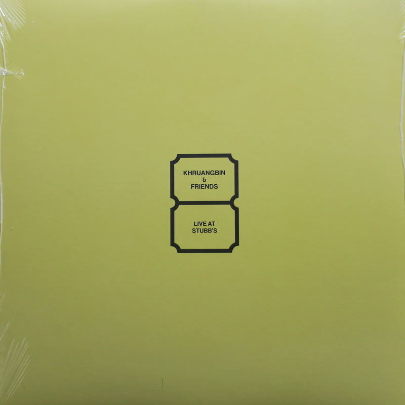 KHRUANGBIN & FRIENDS 'Live At Stubb's' Vinyl LP