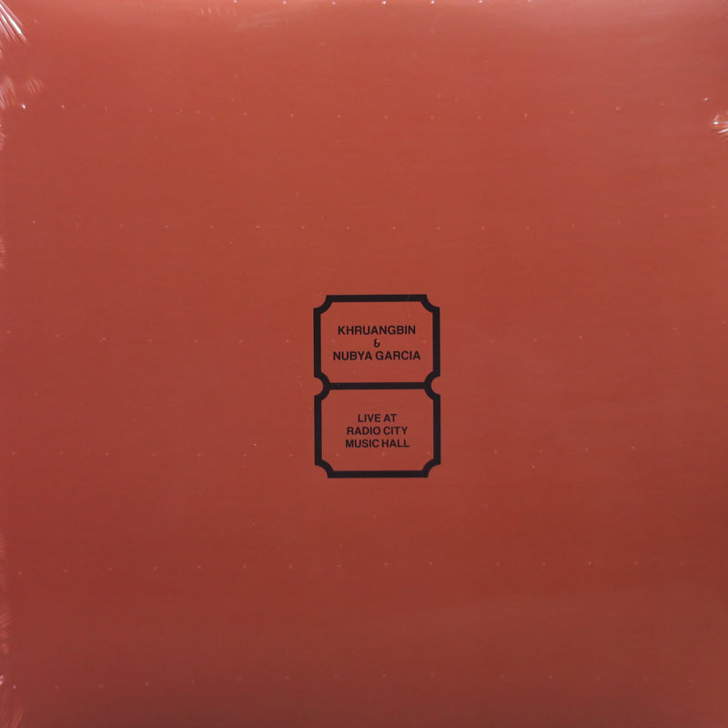KHRUANGBIN & NUBYA GARCIA 'Live At Radio City Music Hall' Vinyl LP