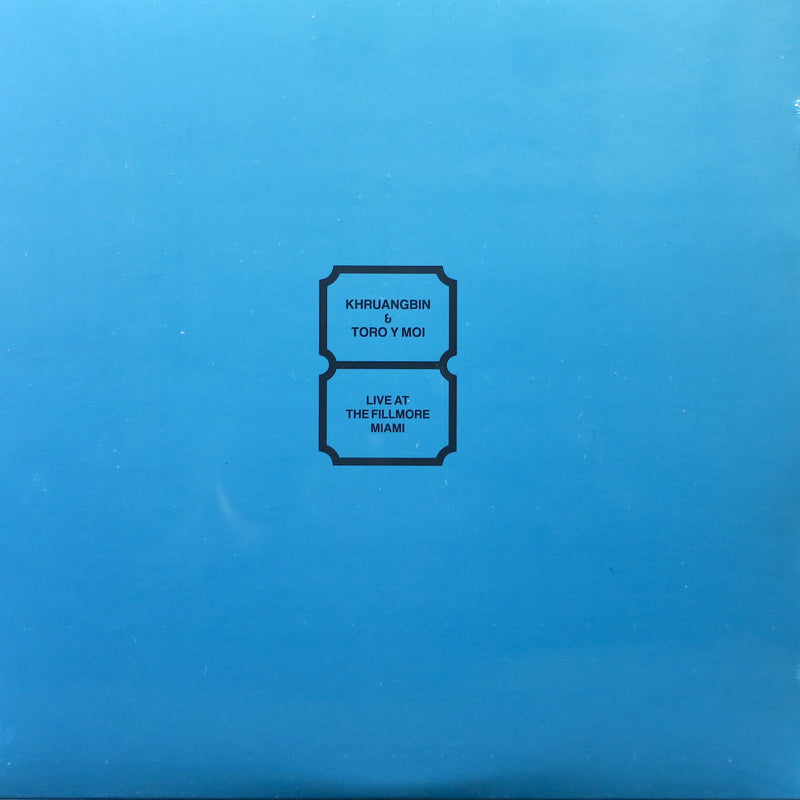 KHRUANGBIN & TORO Y MOI 'Live At The Fillmore Miami' Vinyl LP
