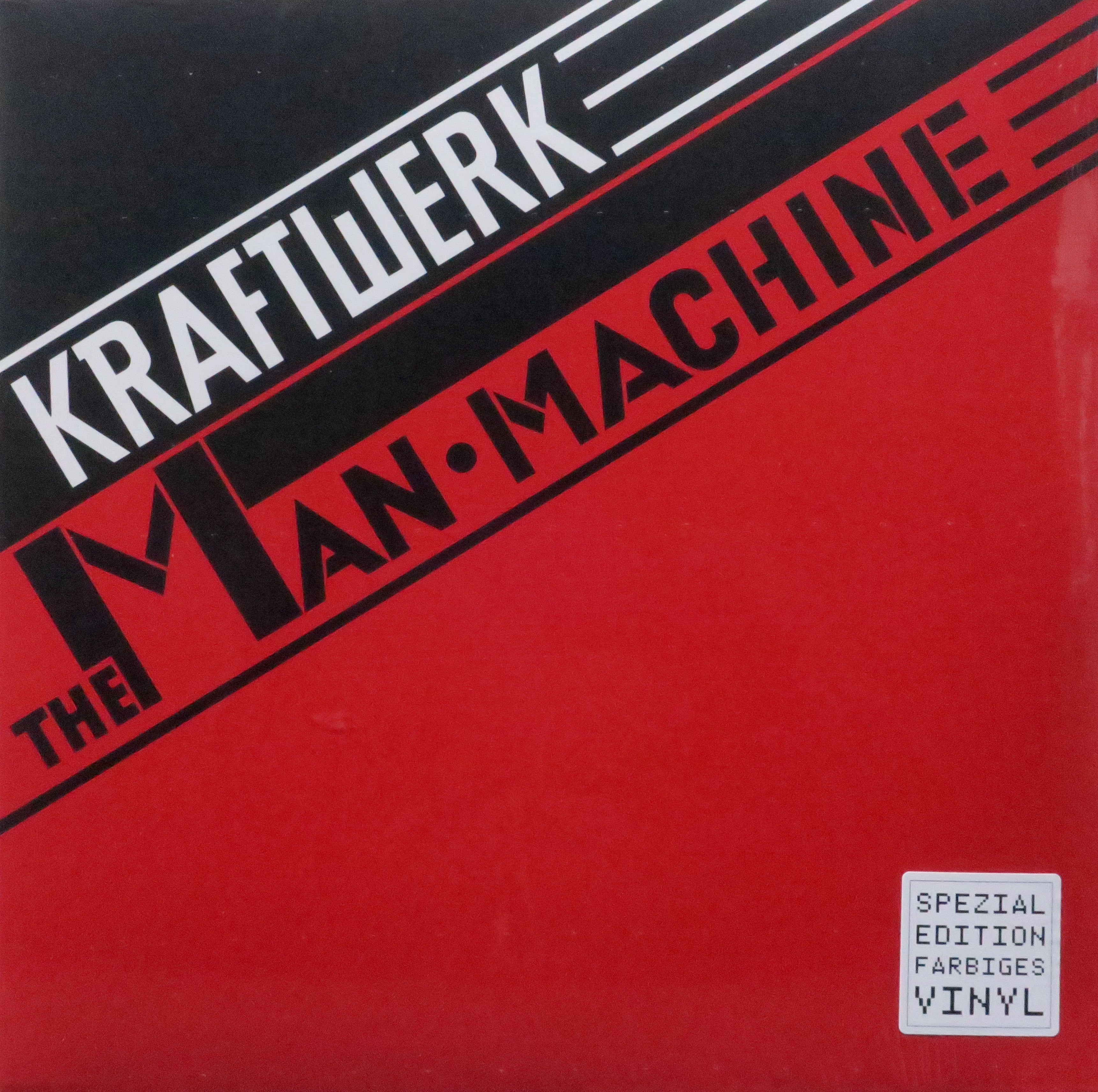 KRAFTWERK 'Man Machine' RED Vinyl LP – GOLDMINE RECORDS PTY. LTD.