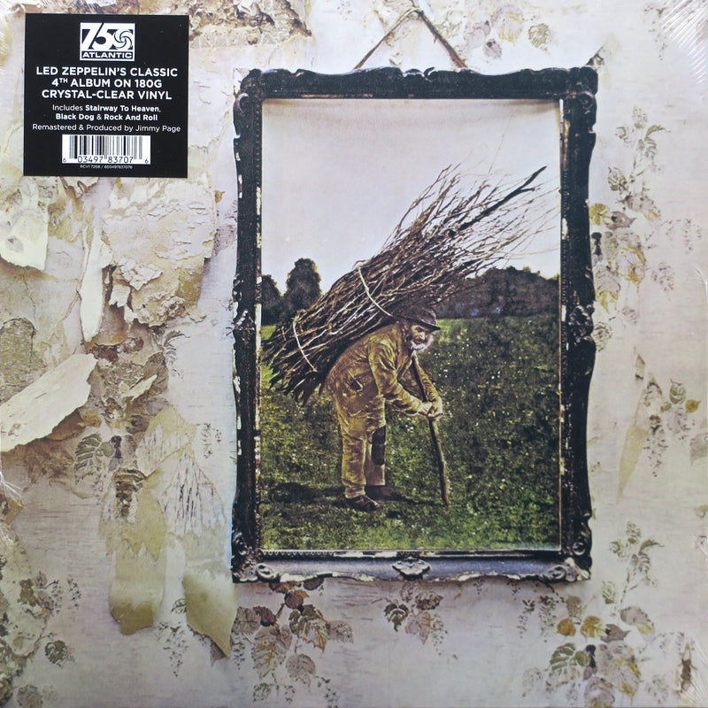 LED ZEPPELIN 'IV' Remastered 180g CLEAR Vinyl LP