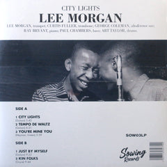 LEE MORGAN 'City Lights' CLEAR Vinyl LP