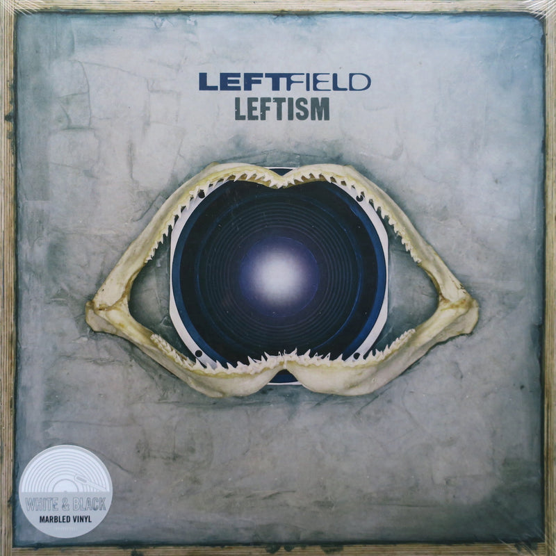 LEFTFIELD 'Leftism' MARBLED WHITE/BLACK Vinyl 2LP