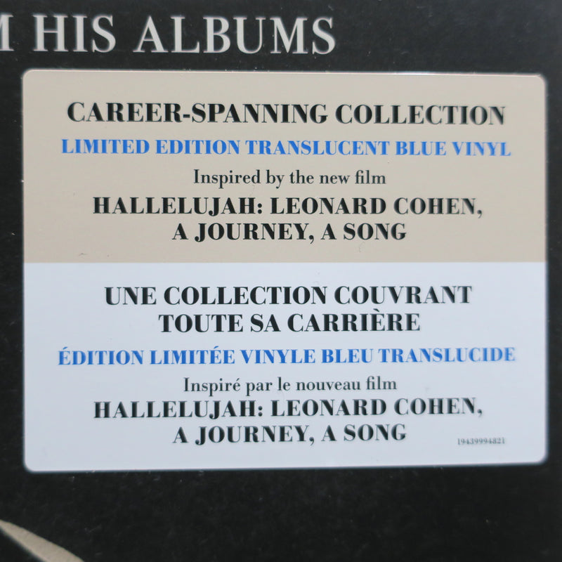 LEONARD COHEN	Hallelujah & Songs From Albums' BLUE Vinyl 2LP