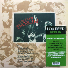 LOU REED 'Berlin' 180g Vinyl LP