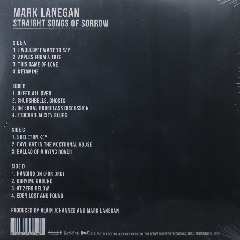 MARK LANEGAN 'Straight Songs Of Sorrow' Vinyl 2LP