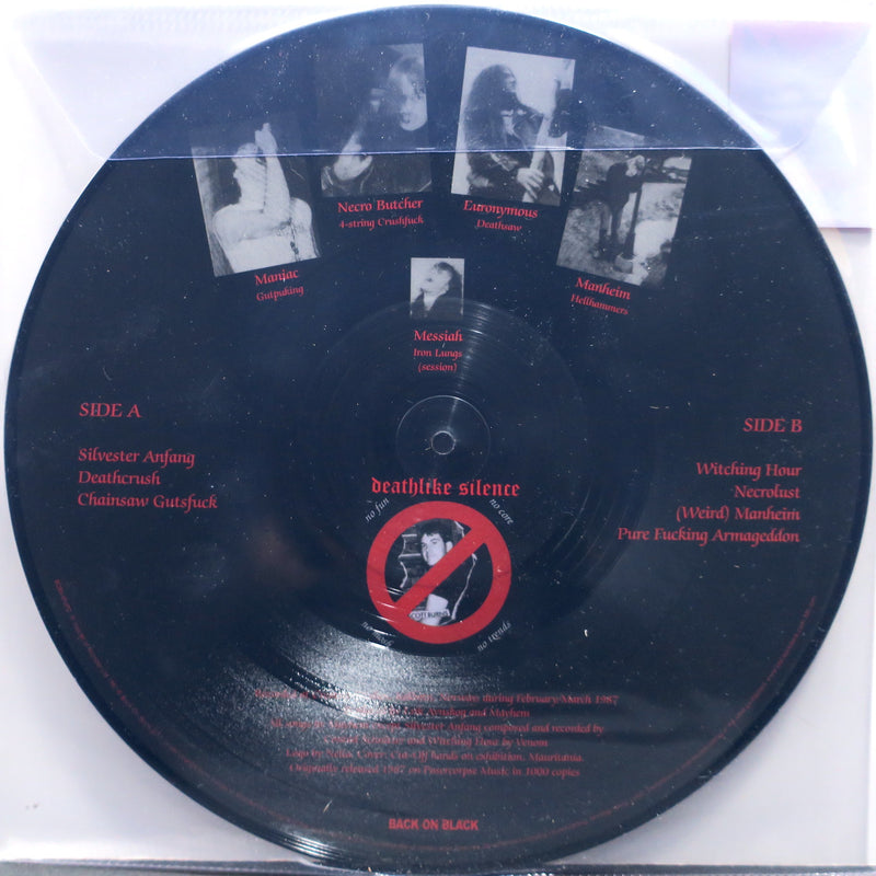 MAYHEM 'Deathcrush' PICTURE DISC Vinyl LP