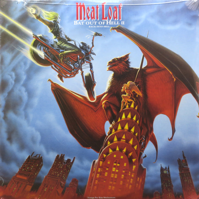 MEAT LOAF 'Bat Out Of Hell II: Back Into Hell' Vinyl 2LP