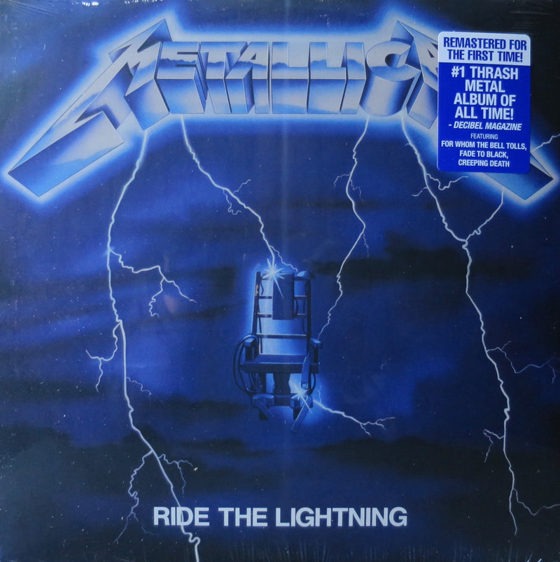 METALLICA 'Ride The Lightning' Remastered 180g Vinyl LP