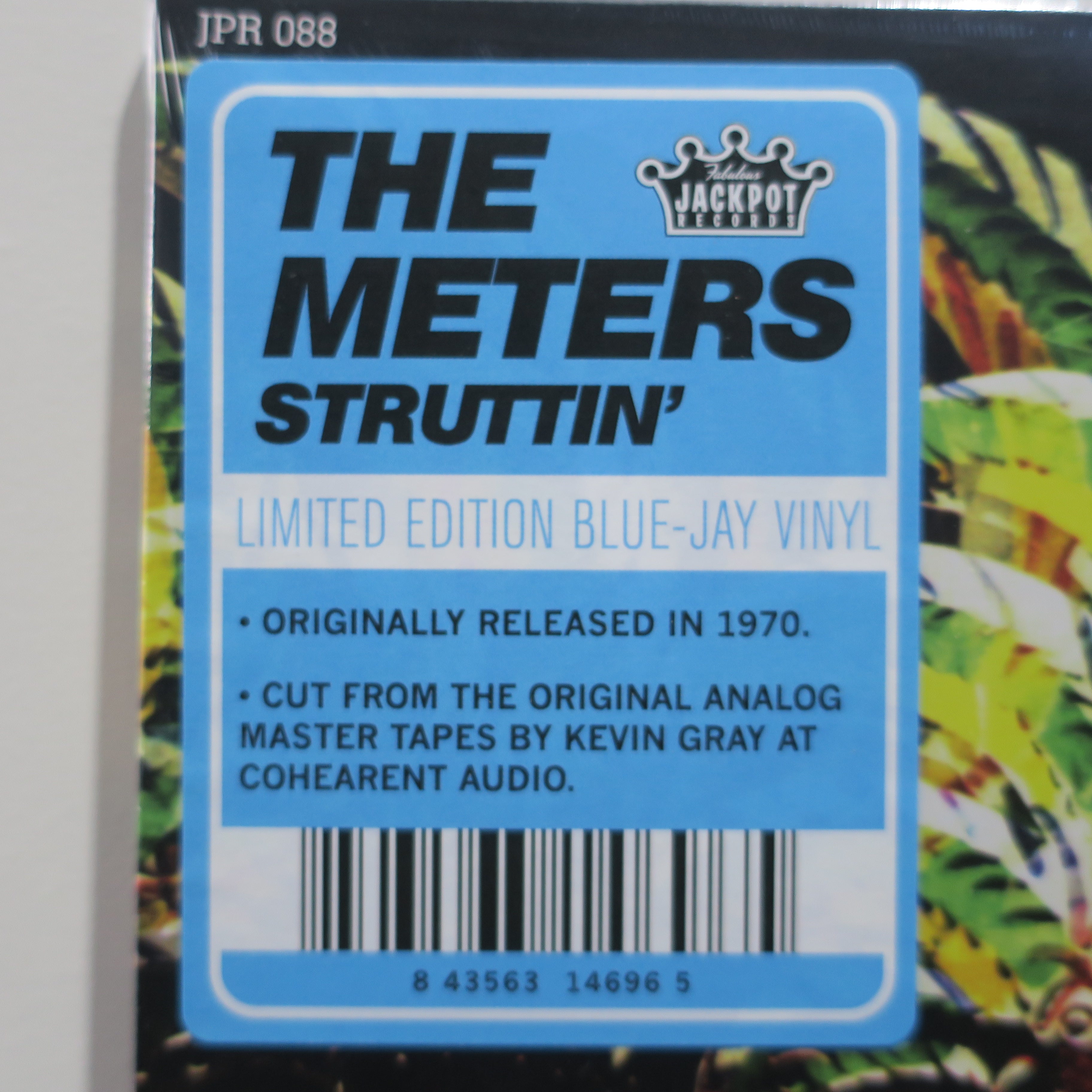 METERS 'Struttin'' BLUE JAY Vinyl LP – GOLDMINE RECORDS