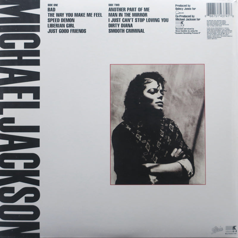 MICHAEL JACKSON 'Bad' Vinyl LP
