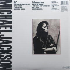 MICHAEL JACKSON 'Bad' Vinyl LP