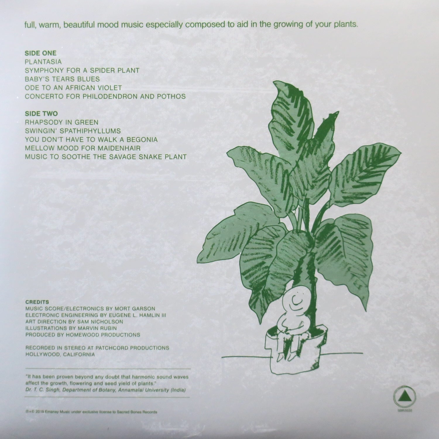洋楽 Mort Garson Plantasia LTD.Green Vinyl LP new-vinyl-mort-garson-mother-