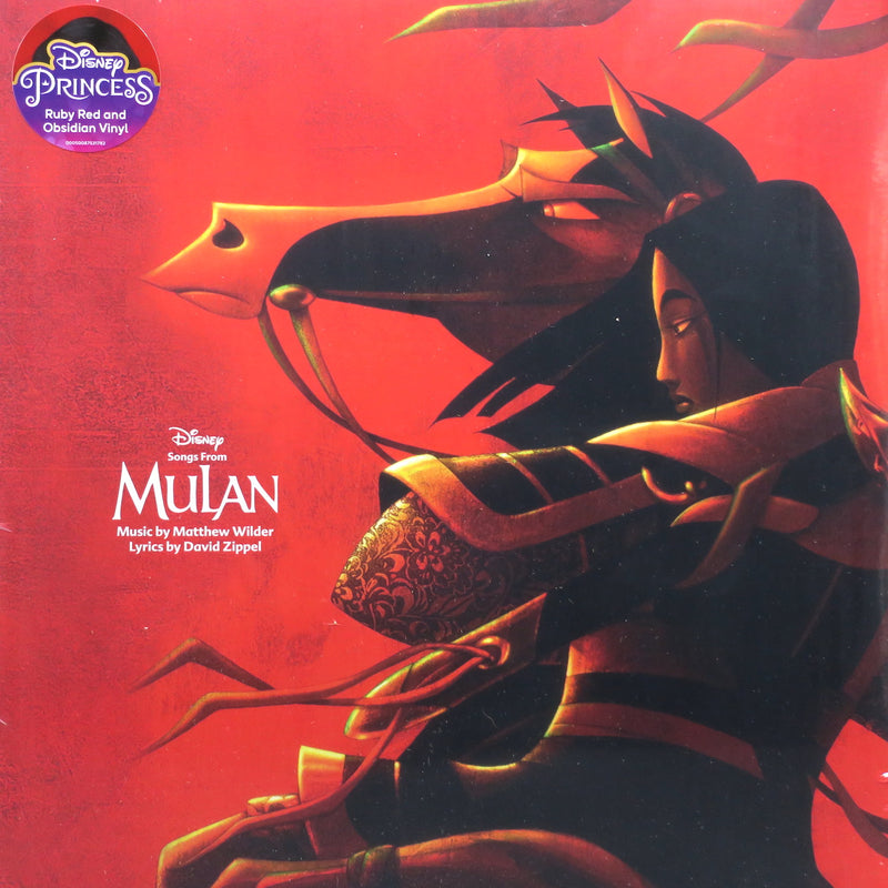 'MULAN: The Songs' Disney Soundtrack RUBY RED Vinyl LP
