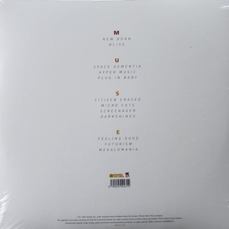 MUSE 'Origin Of Symmetry: XX Anniversary Remixx' Vinyl 2LP