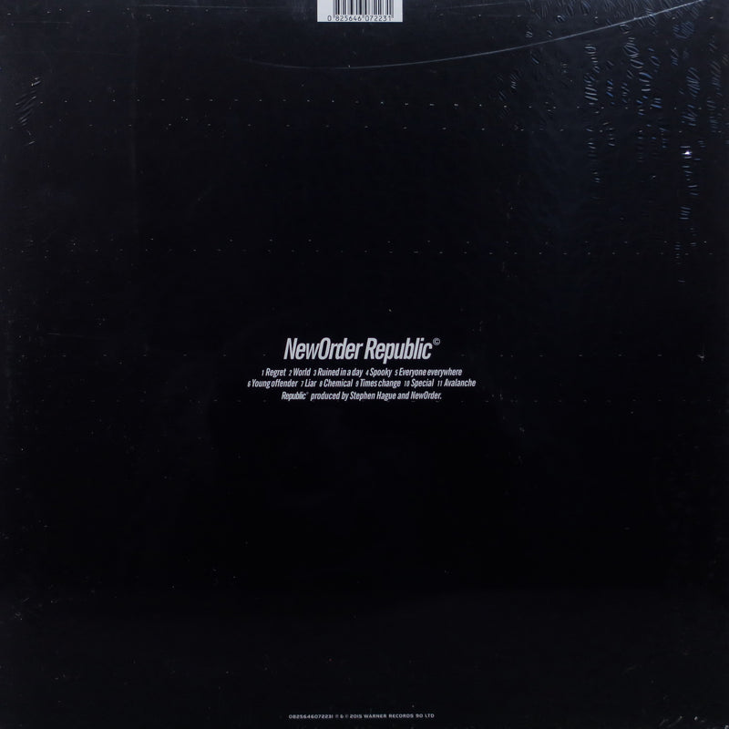 NEW ORDER 'Republic' 180g Vinyl LP