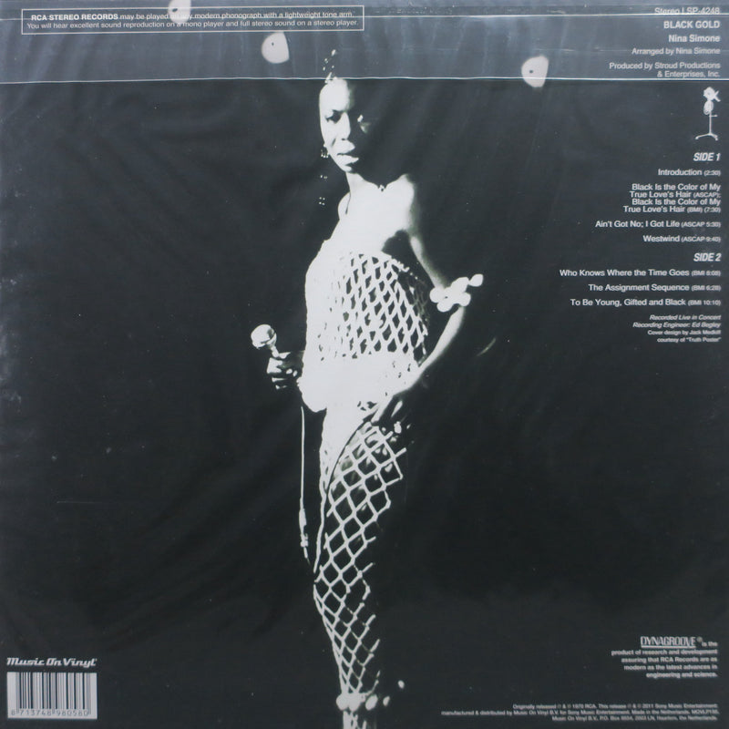 NINA SIMONE 'Black Gold' 180g Vinyl LP