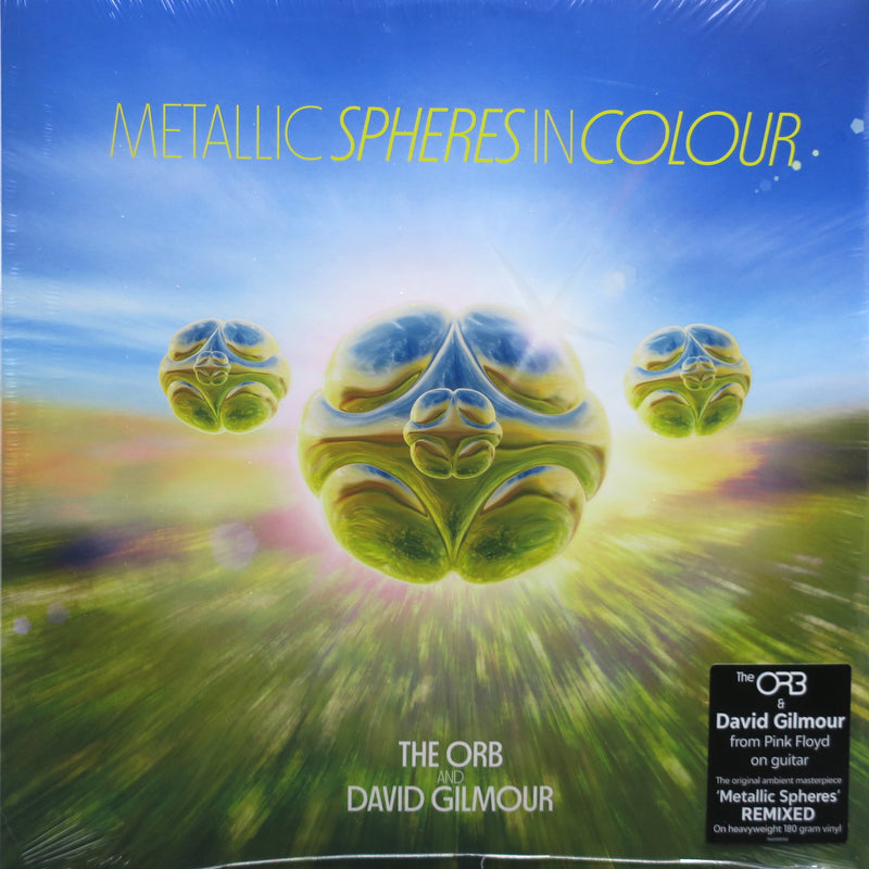 ORB ft DAVID GILMOUR 'Metallic Spheres In Colour' 180g Vinyl LP