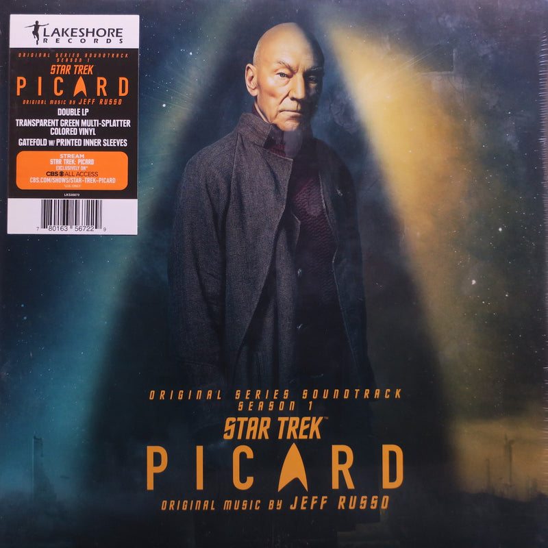 'STAR TREK: PICARD' Soundtrack GREEN SPLATTER Vinyl LP