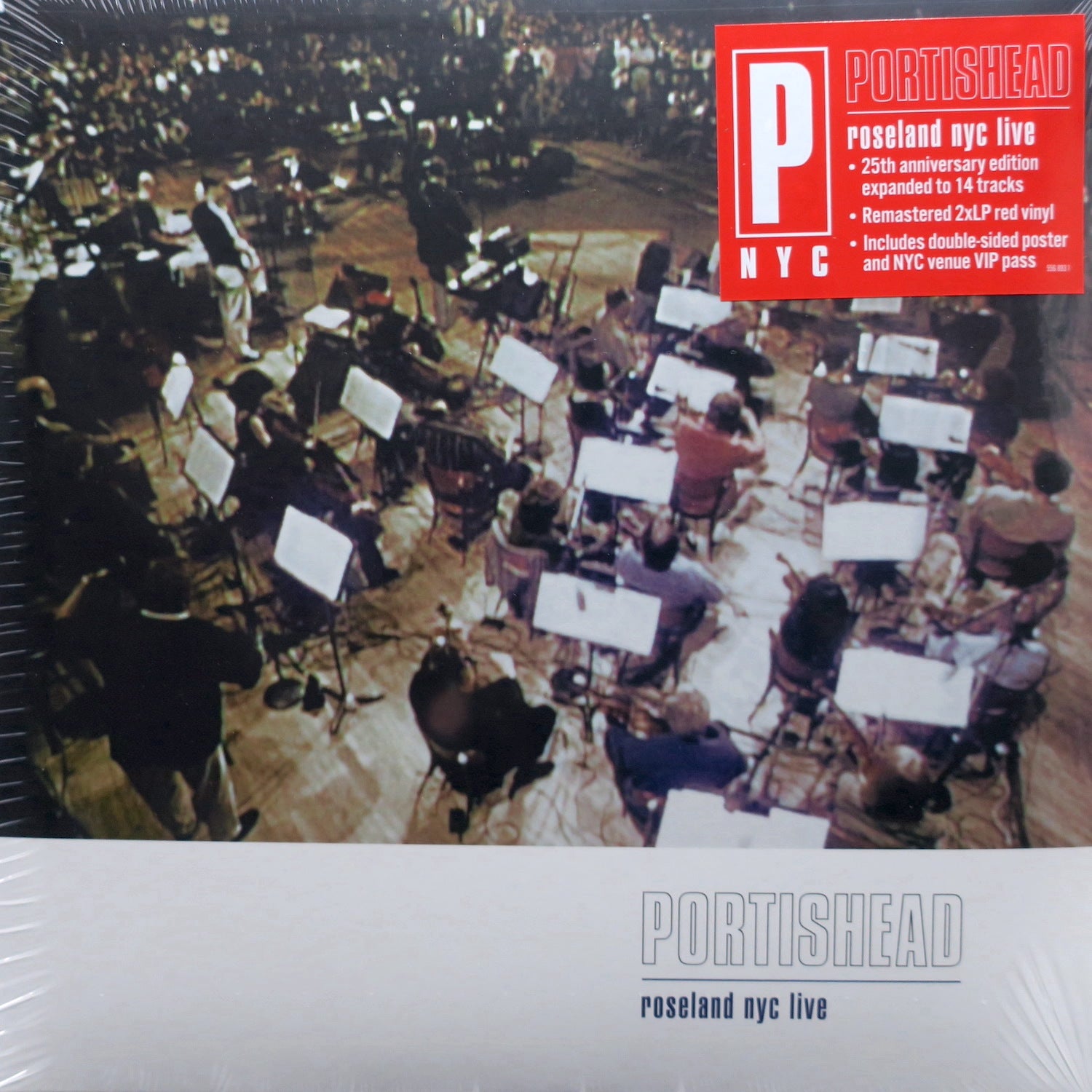 PORTISHEAD 'Roseland NYC Live' Remastered RED Vinyl 2LP +