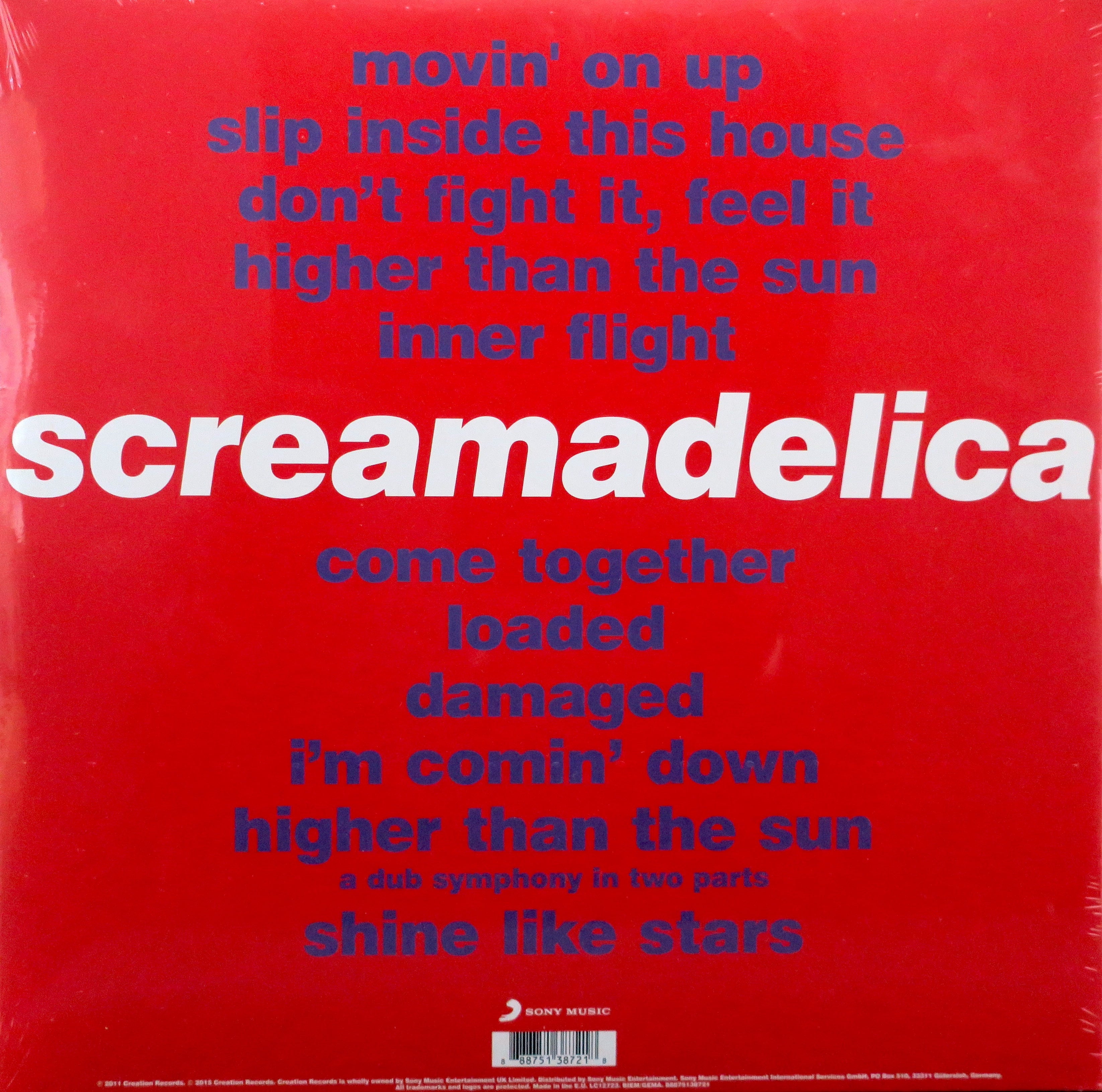 PRIMAL SCREAM 'Screamadelica' Vinyl 2LP – GOLDMINE RECORDS PTY. LTD.