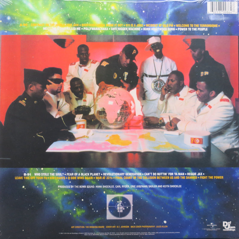 PUBLIC ENEMY 'Fear Of A Black Planet' 180g Vinyl LP