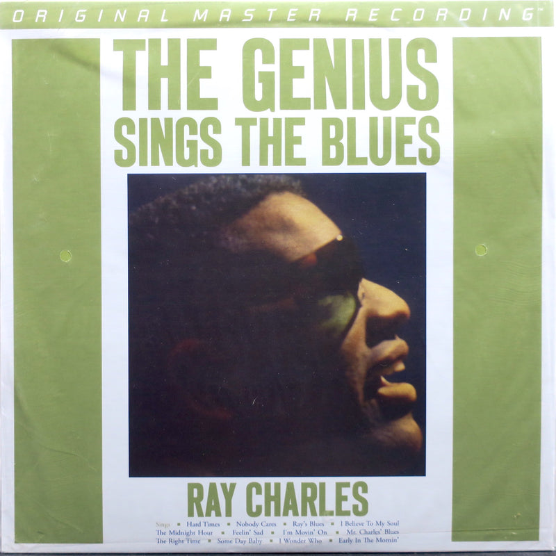 RAY CHARLES 'Genius Sings The Blues' MFSL Mobile Fidelity 33rpm 180g Vinyl LP